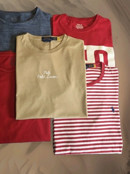 Polo Ralph Lauren Other - Polo by Ralph Lauren Kids' Beige Logo Crewneck T-Shirt